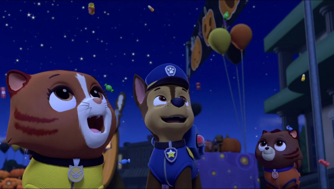 Pups Save the Trick-or-Treaters/Trivia 