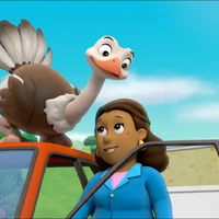 paw patrol pups save an ostrich