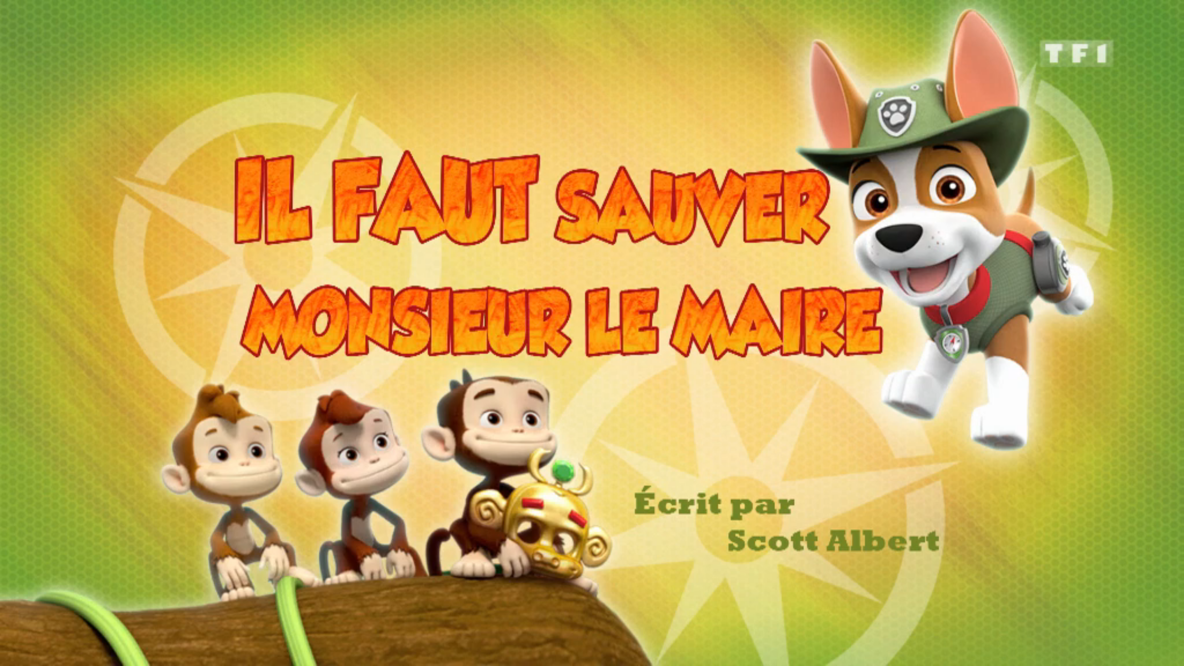 Paw patrol top monkey temple