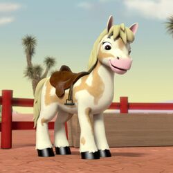 Paw outlet patrol horse