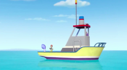 Paw patrol captain turbot boat toy shop