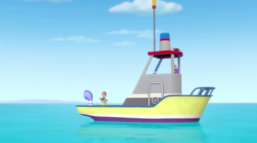 Captain turbot boat toy sale