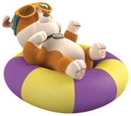 Yellow and blue Sunglasses