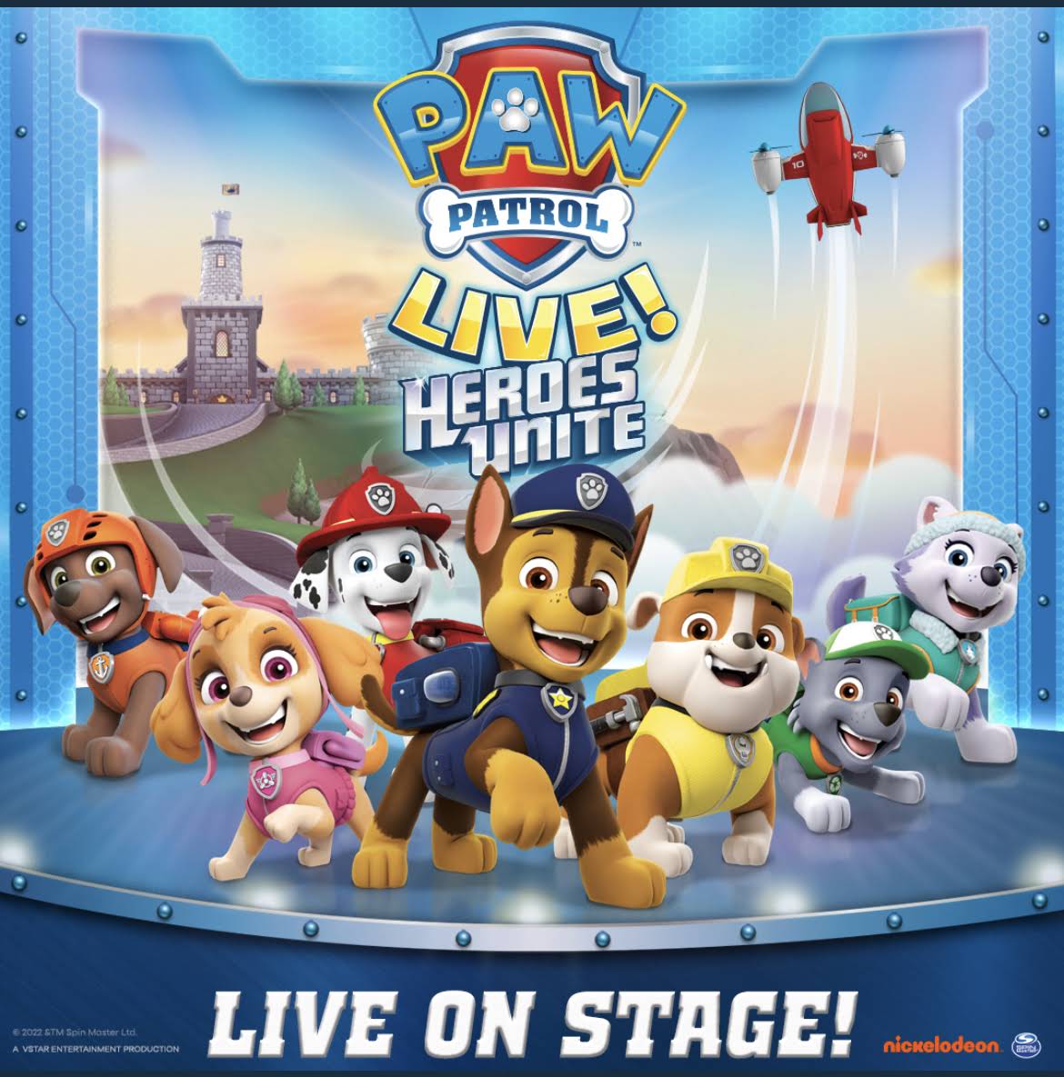 Paw Patrol Live! Heroes Unite  Providence Performing Arts Center