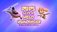 Pups Save a Helo Humdinger (HQ)