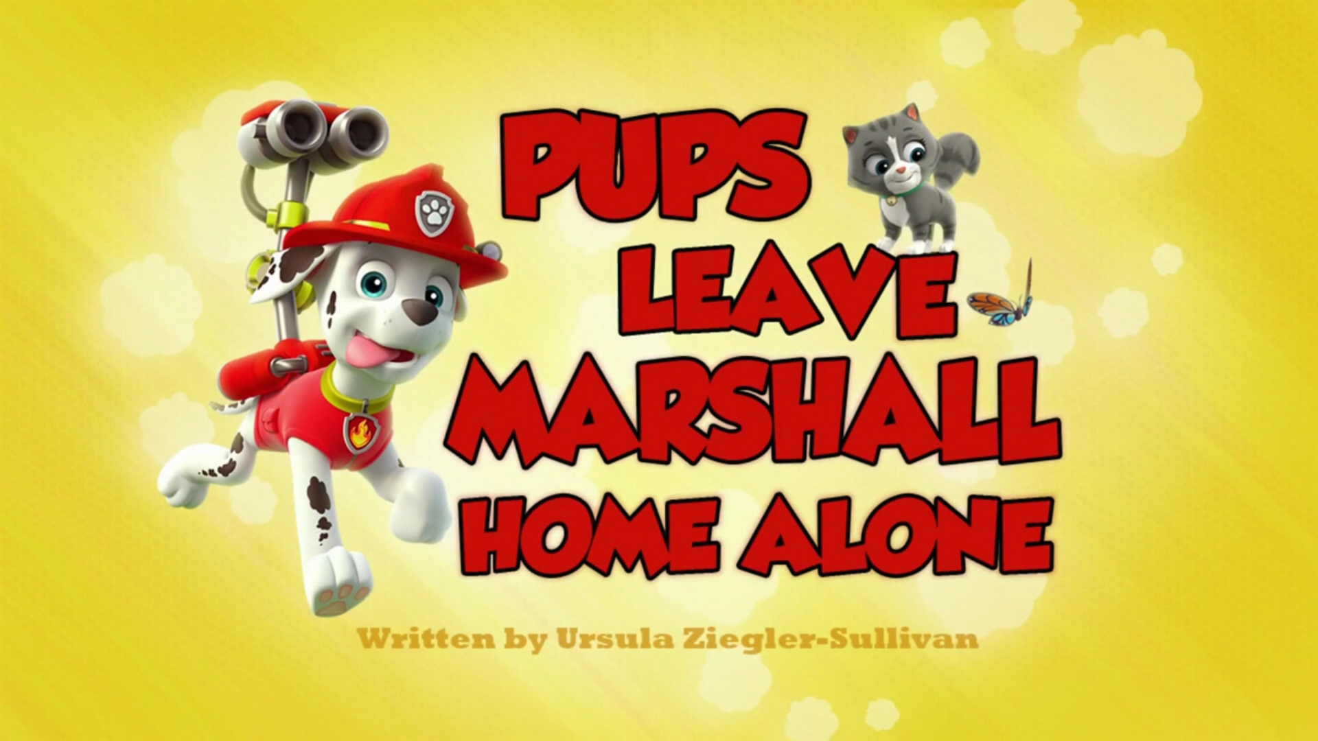 Råd Afskrække fængelsflugt Pups Leave Marshall Home Alone | PAW Patrol Wiki | Fandom