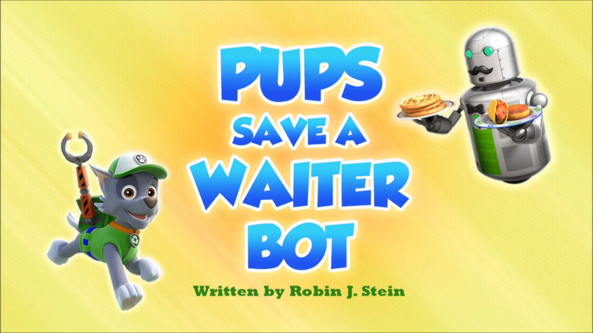 Pups Save a Waiter Bot | PAW Patrol 
