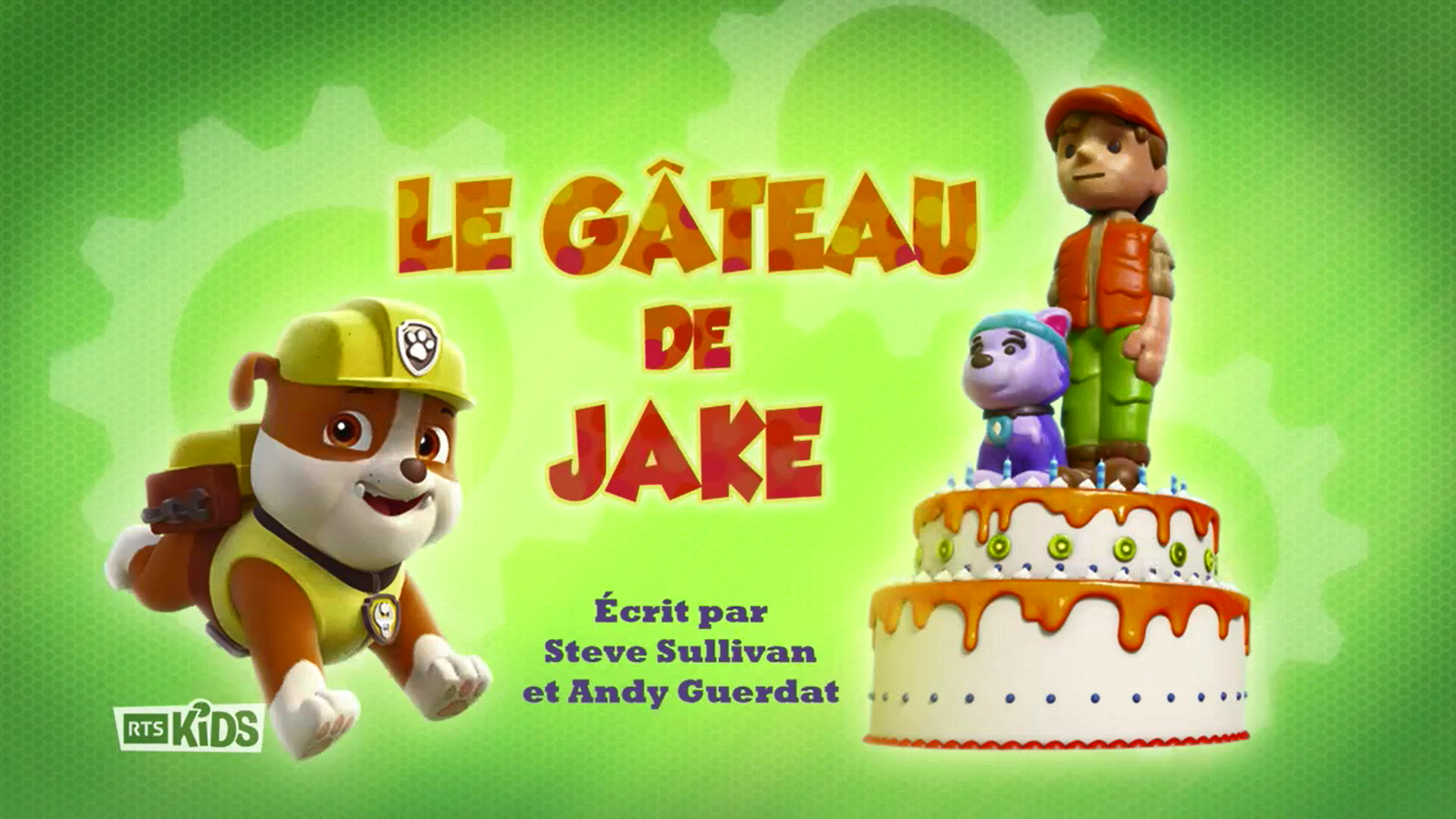 Pups Save Jake S Cake Paw Patrol Wiki Fandom