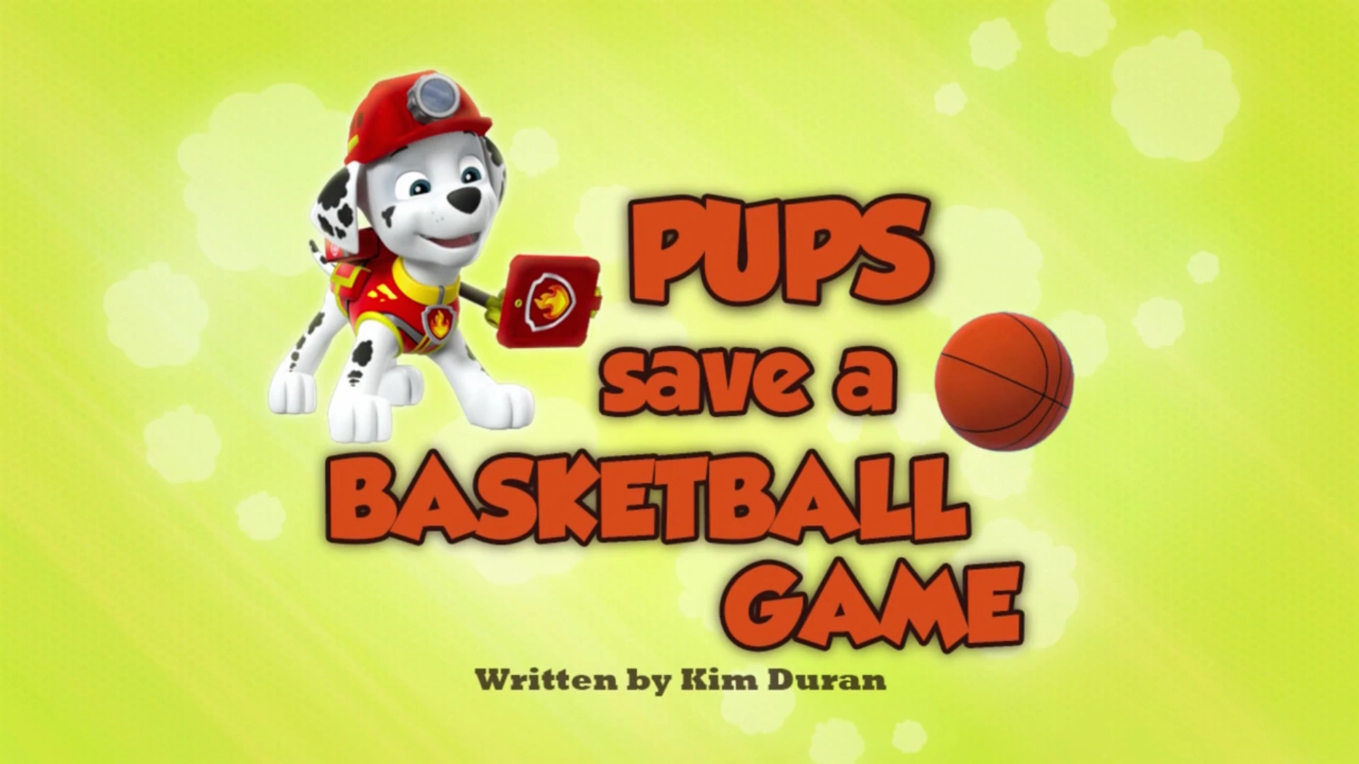 paw patrol basketball set