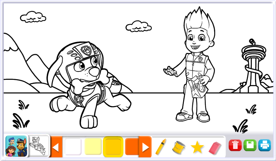 Nickelodeon Drawing & Coloring