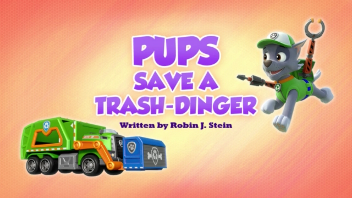 Paw patrol rocky garbage truck new arrivals