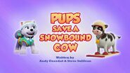 Pups Save a Snowbound Cow (HQ)