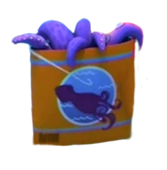 A bag of Squid Jerky