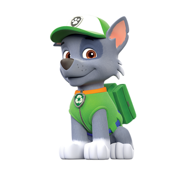 Paw patrol recycling dog sale