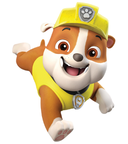 Transparent Patrulha Canina Png - Paw Patrol Rubble Vector, Png