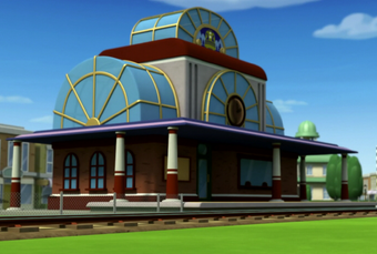 paw patrol railway