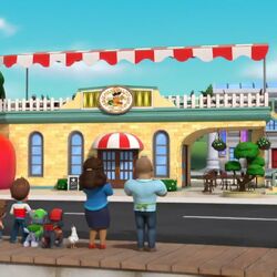 Paw patrol building outlet