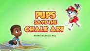 Pups Save the Chalk Art (HQ)