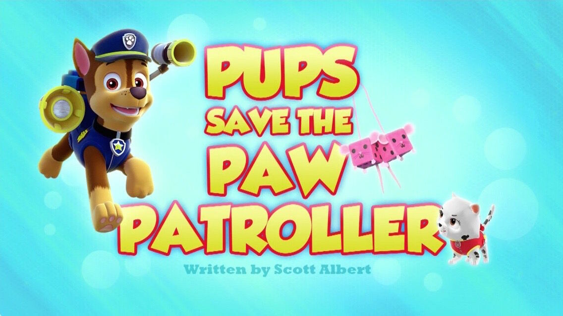 Pups Save PAW Patroller | PAW Patrol Fandom