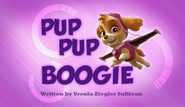 Pup Pup Boogie title card