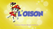 "Pup Pup Goose" ("L'Oison") title card