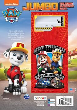 PAW Patrol Jumbo Coloring & Activity Book, PAW Patrol Wiki