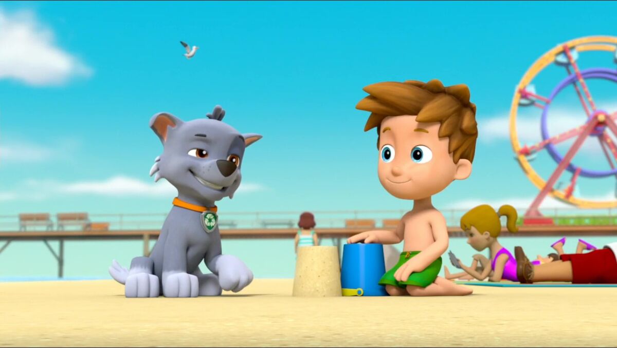 Paw patrol at the beach deals