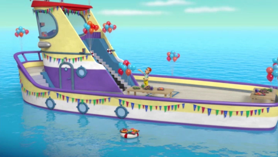 Paw patrol captain turbot boat clearance