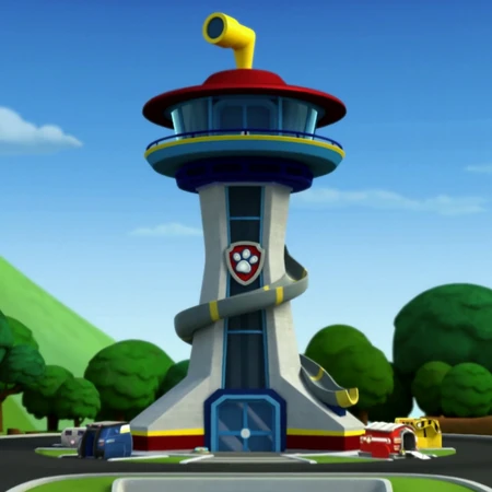 paw patrol headquarters