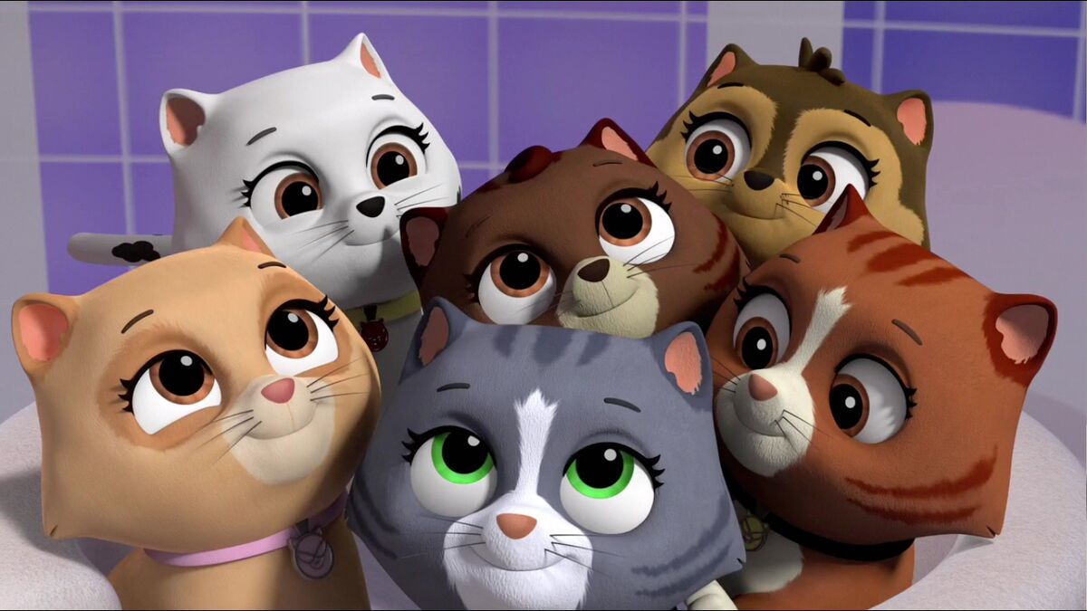 Cat Rockygallerypups And Katie Stop The Barking Kitty Crew Paw Patrol Wiki Fandom 