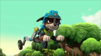 rex on paw patrol