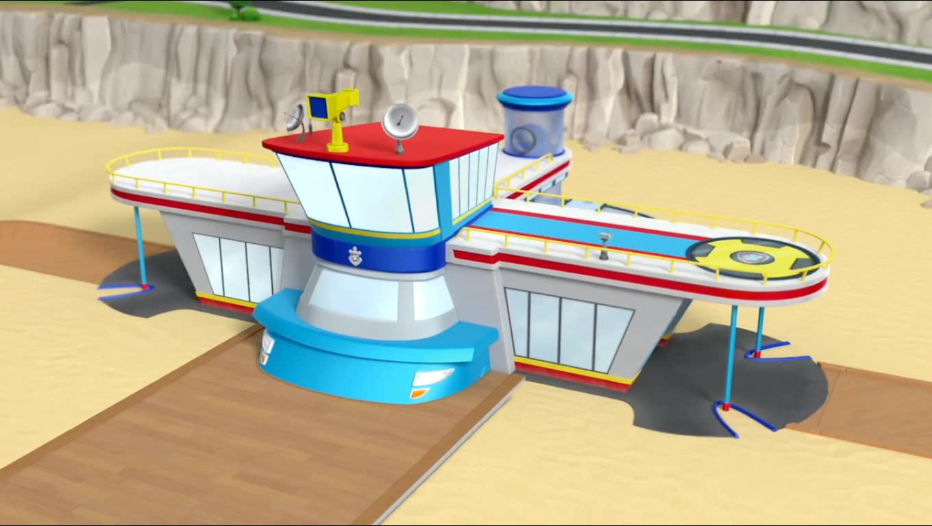 paw patrol headquarters playset