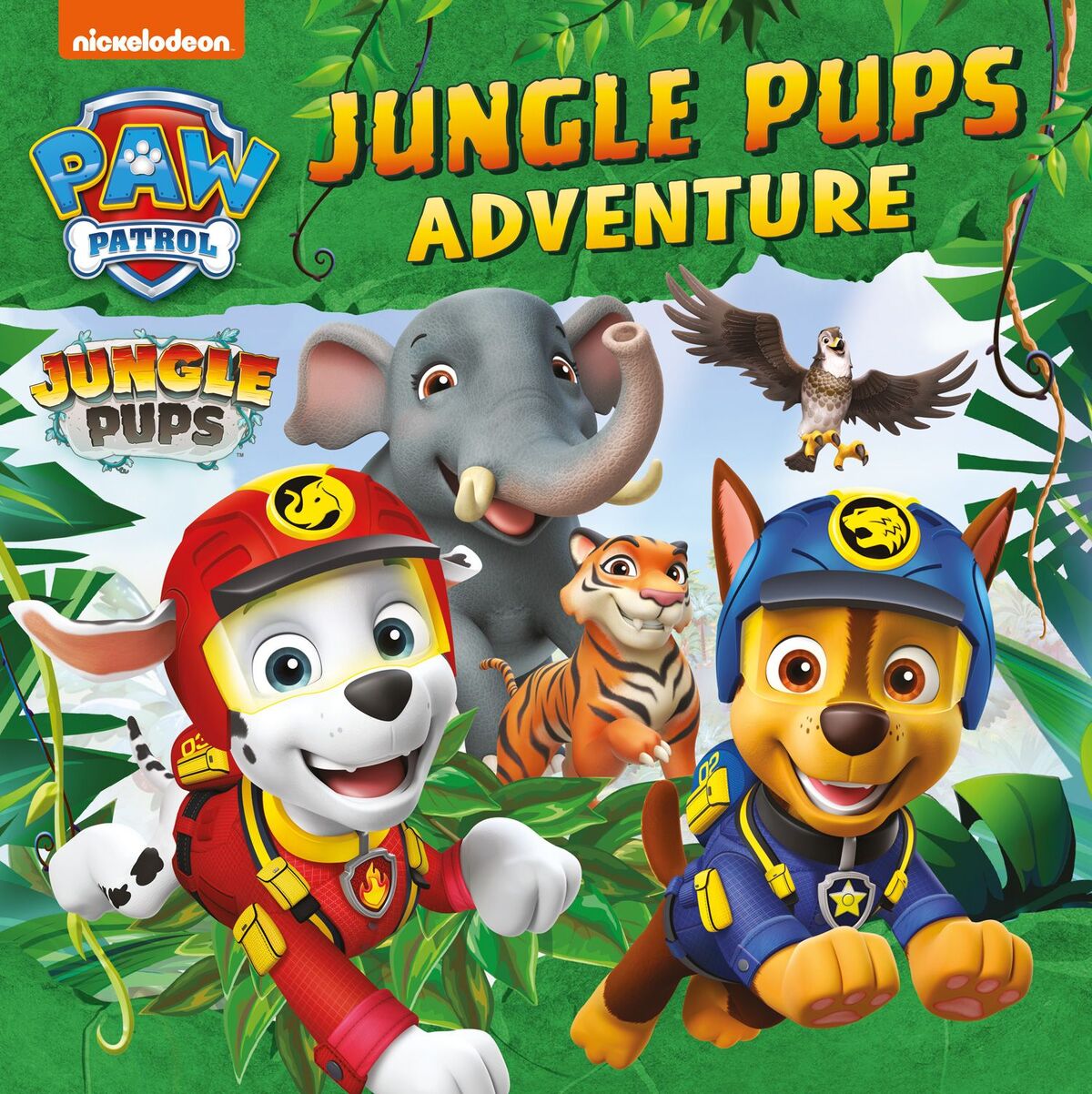 Paw Patrol - New character. Tracker rescue in the jungle 