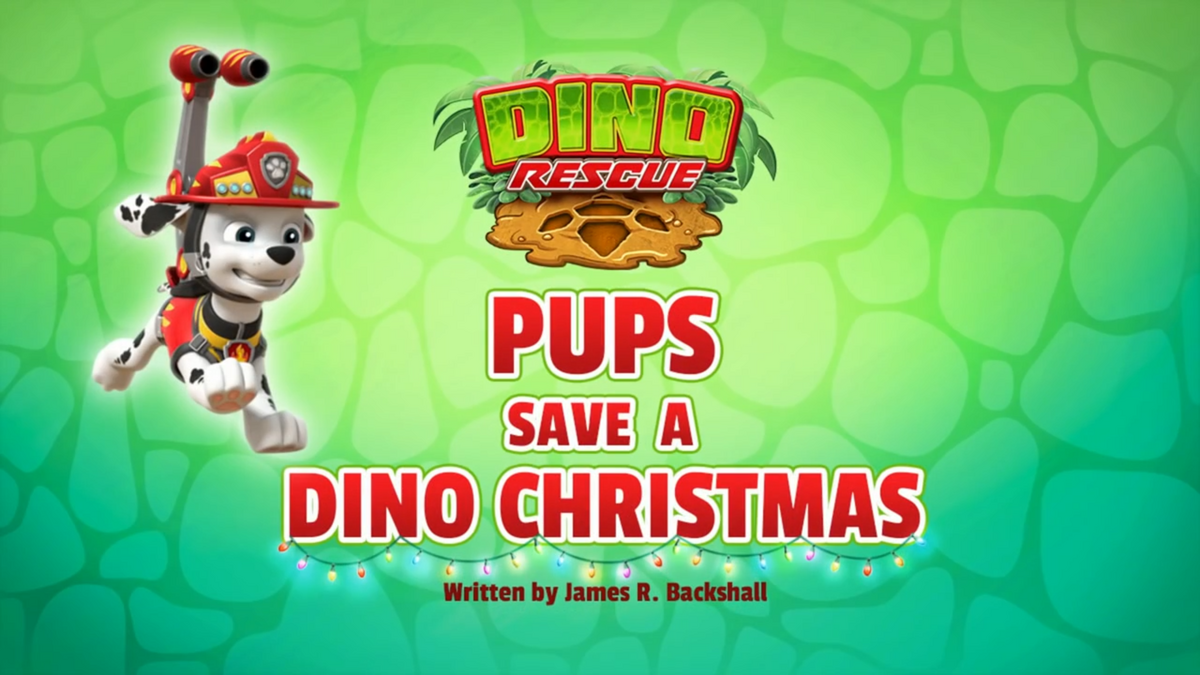 PAW Patrol Original 5s: Dino Rescue: Pups Save a Dino Christmas | PAW Patrol  Wiki | Fandom