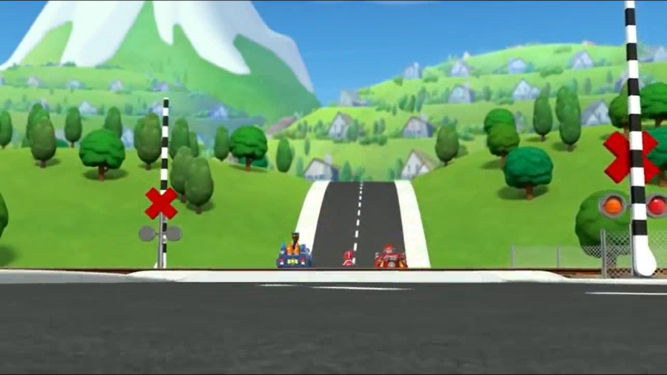Paw patrol railroad online