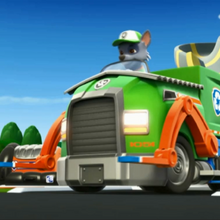 rocky paw patrol truck