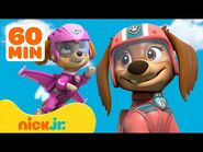 PAW Patrol Girl Power Rescues! w- Liberty, Skye & Everest - 1 Hour Compilation - Nick Jr.