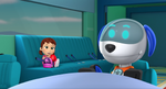 Precious' owner waiting in the PAW Patroller