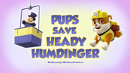 Pups Save Heady Humdinger (HQ)