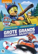 Belgian-Dutch cover (Dappere helden, grote reddingen / Courageux héros, grands sauvetages)