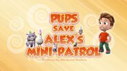 PAW Patrol Mini-Patrol Title Card