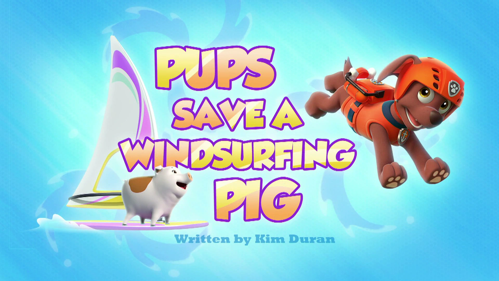 Pups Save a Windsurfing Pig | PAW 