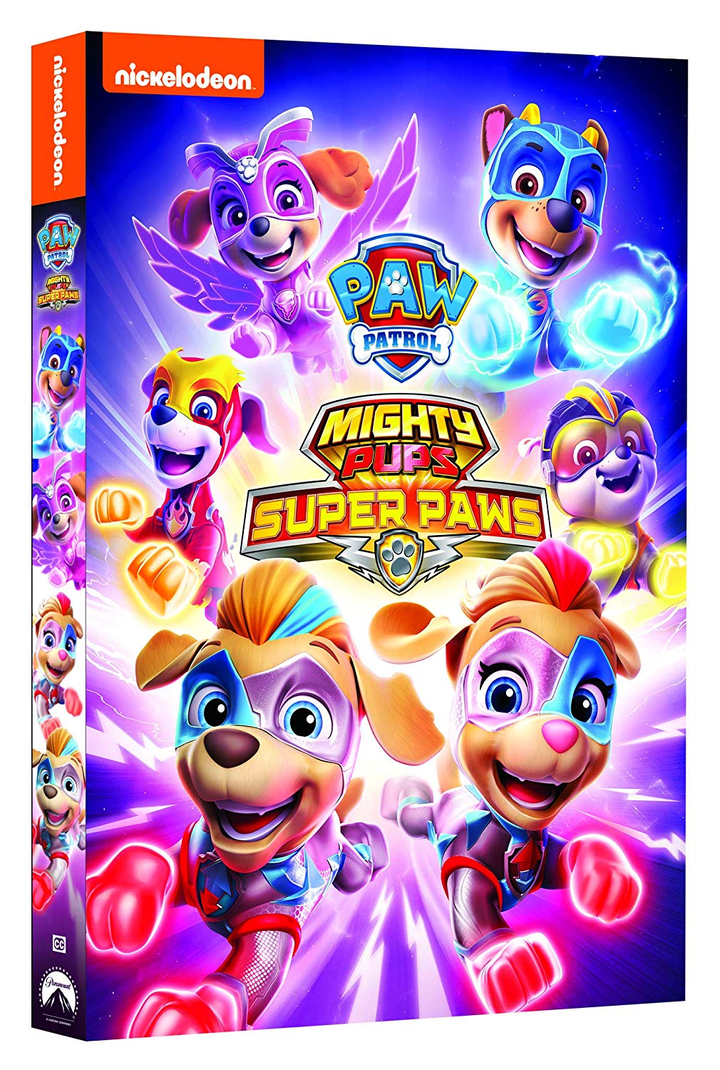 Chase Paw Patrol Mighty Pups Super Paws | Carte de vœux