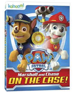 PAW PATROL 3-DVD Gift Set Kaboom! Marshall Chase Skye Rocky Ryder