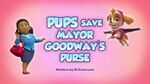 Pups Save Mayor Goodway's Purse