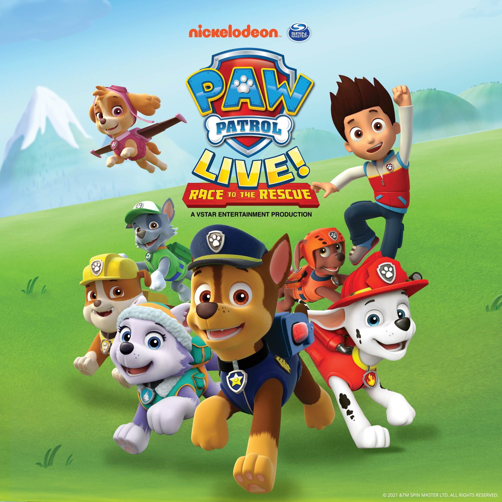 PAW Patrol Live Race to the Rescue PAW Patrol Wiki Fandom