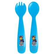 Plastic flatware set