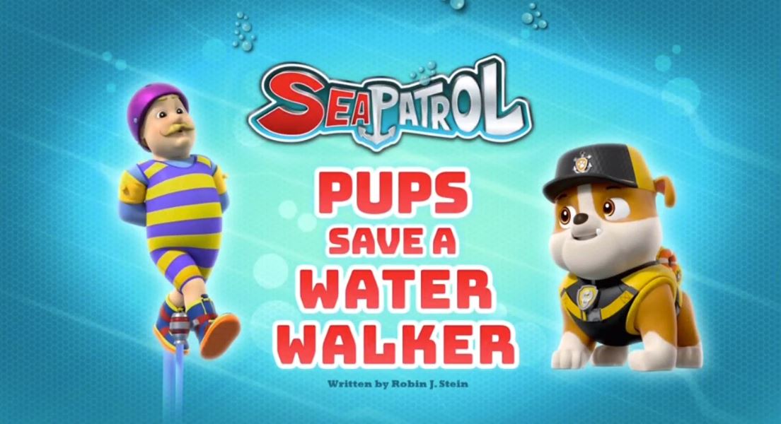 Paw patrol sale in the water