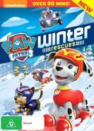 PAW Patrol Winter Rescues DVD Australia