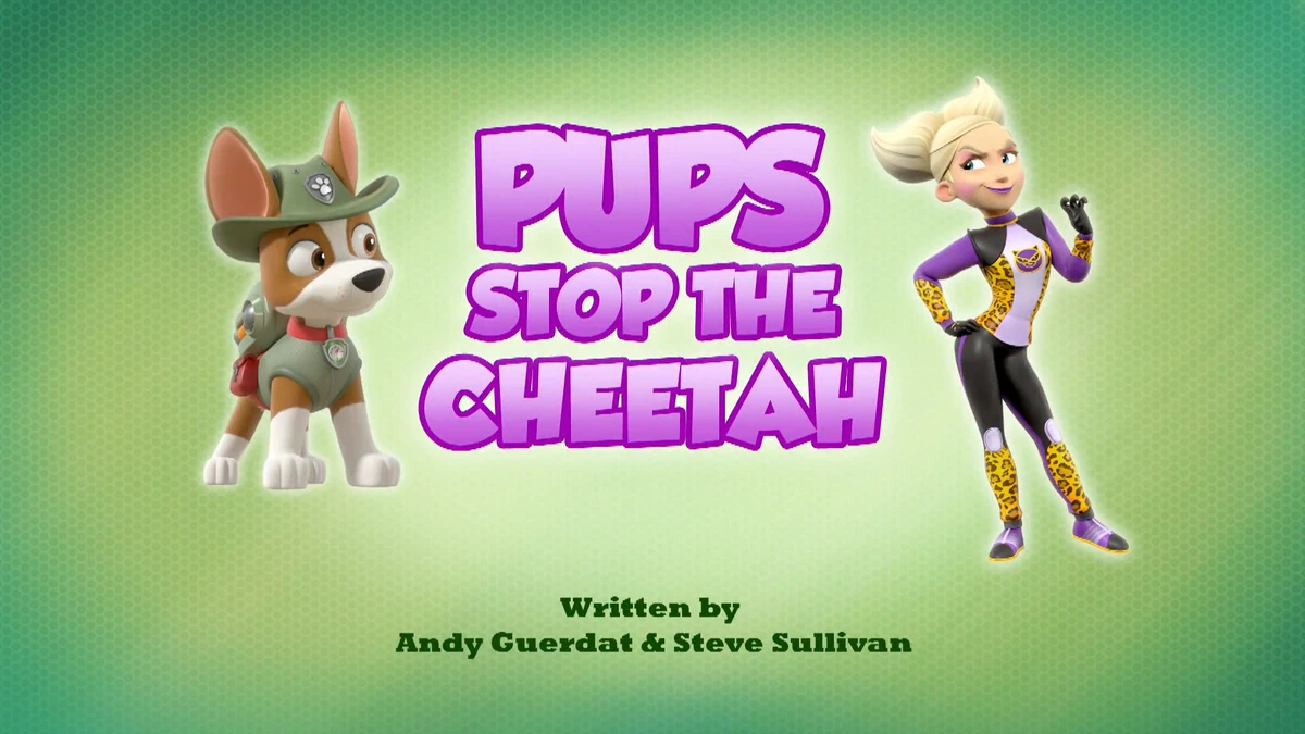 Pups Stop the Cheetah | PAW Patrol Wiki 